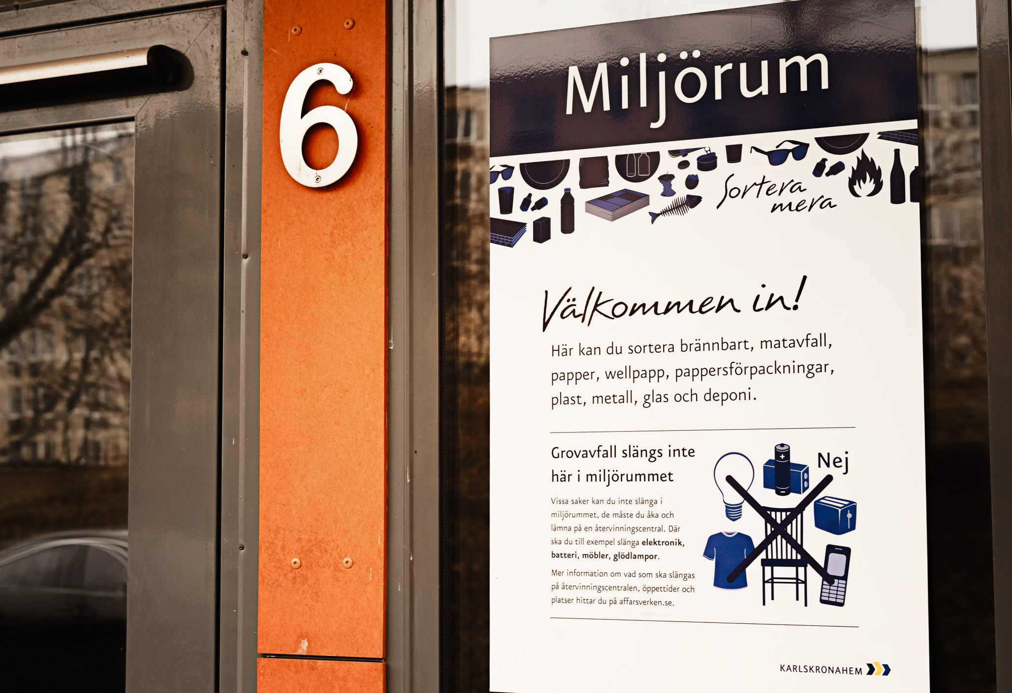 Viktig information om avfall – fett & textilier