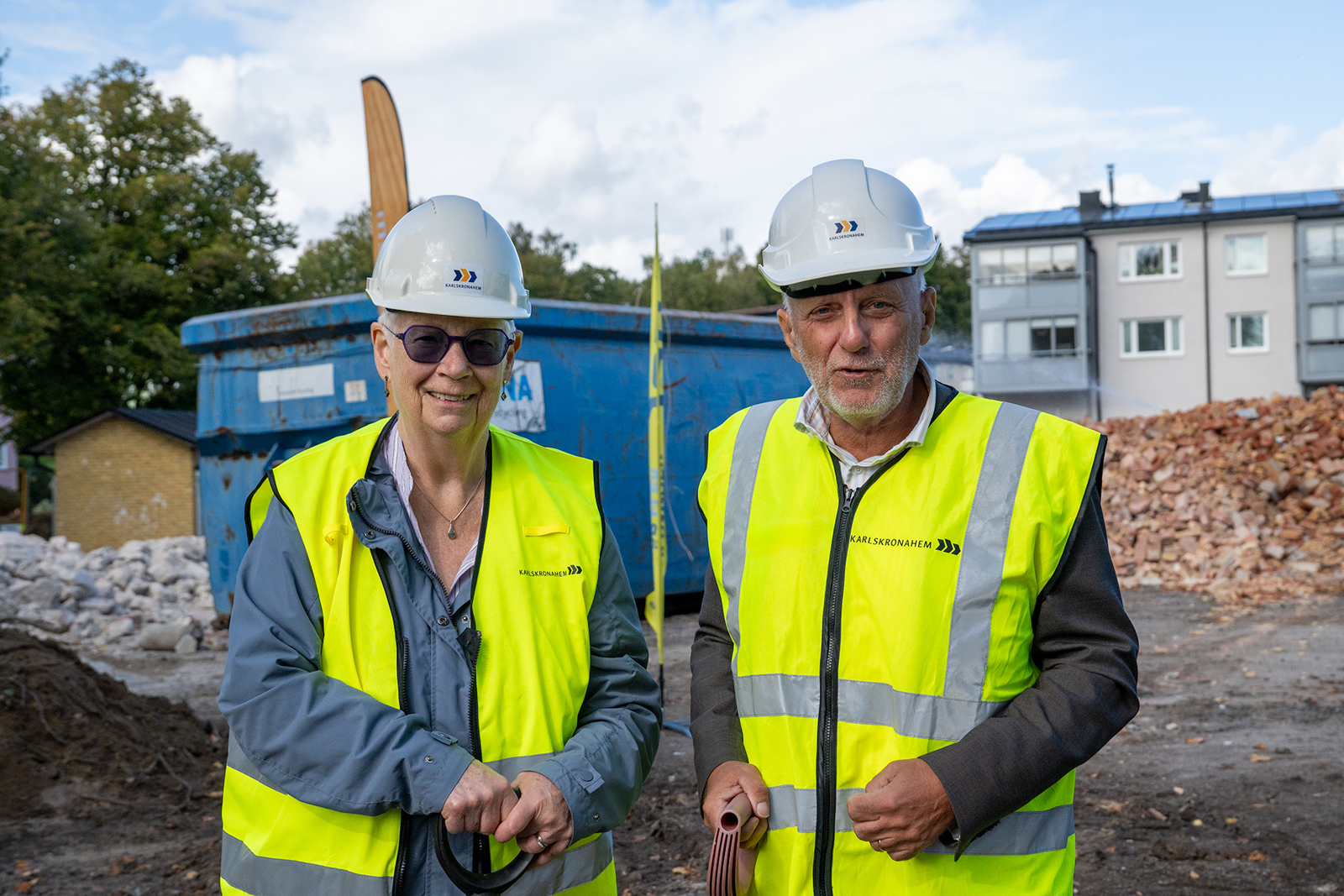 Bild på Börje Dovstad och Ingrid Augustinsson Swennergren.